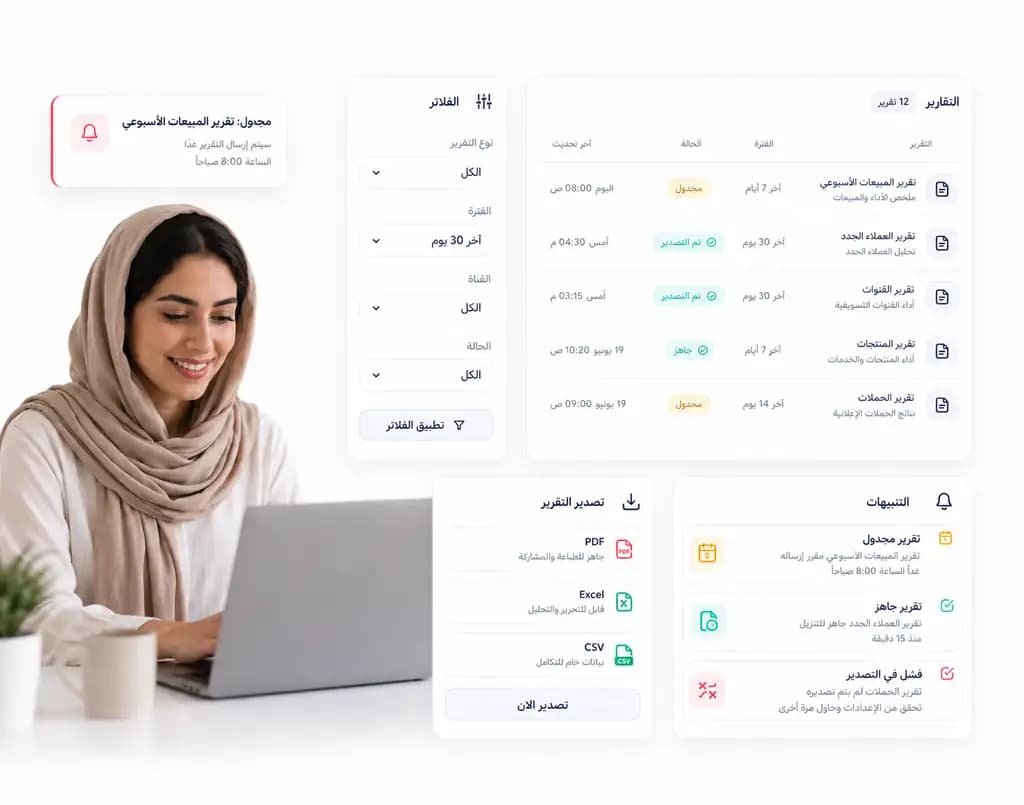 Taly analytics dashboard showing team performance and conversation metrics: Report list